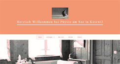 Desktop Screenshot of physio-am-see.ch